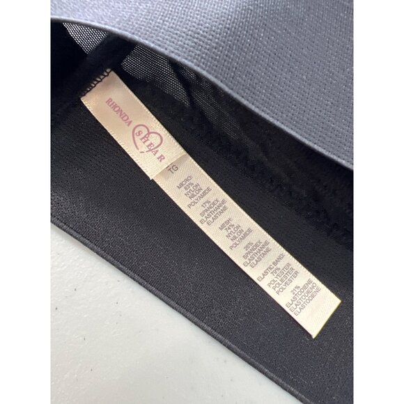 Rhonda Shear 2 Pk Molded Cup Bra with Wrap Back Size XL Black Beige Comfy 638.28 - Picture 3 of 9